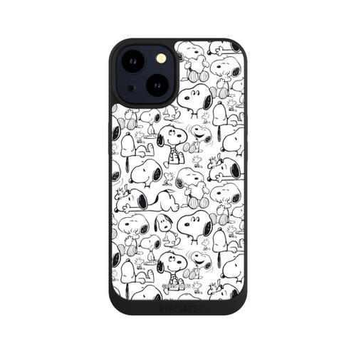 Apple iPhone 14 NIVOpure Classic Snoopy Pattern White