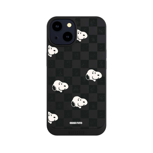Apple iPhone 14 NIVOpure Snoopy Checked Pattern
