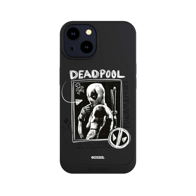 iPhone 14 NIVOpure Deadpool Transparent