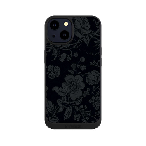 Apple iPhone 14 NIVOpure Dunkle Blumen Vintageoptik