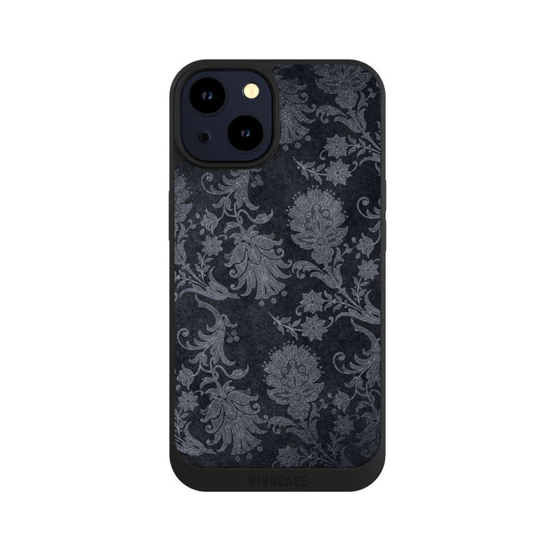 iPhone 14 NIVOpure Königlich schwarze Tapete