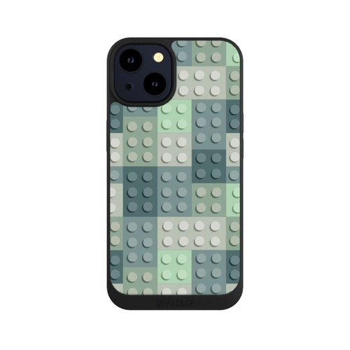 Apple iPhone 14 NIVOpure Grünes Blockmuster