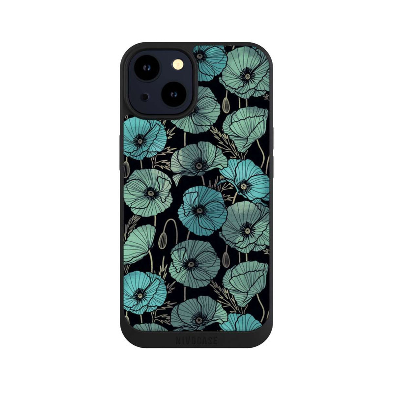 iPhone 14 NIVOpure Summer Poppies Green