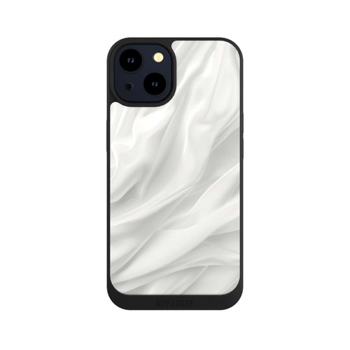 Apple iPhone 14 NIVOpure White Satin Smooth Texture With AI
