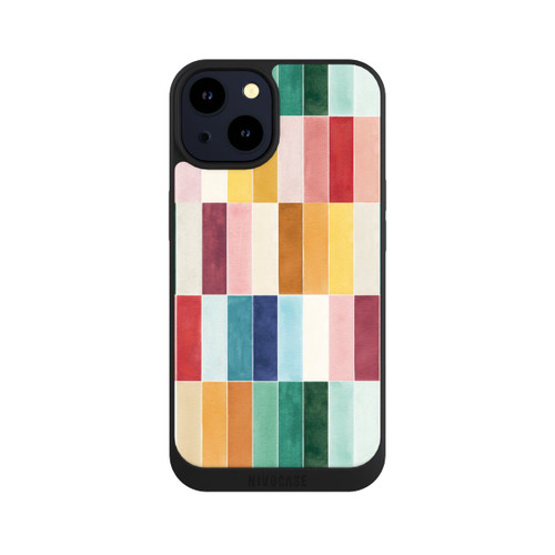 Apple iPhone 14 NIVOpure Modern Craft Geometric Rectangular Tiles