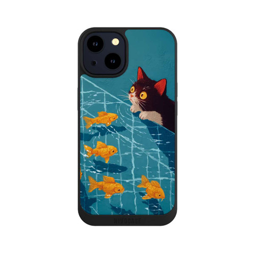 Apple iPhone 14 NIVOpure Die Katze im Pool mit KI