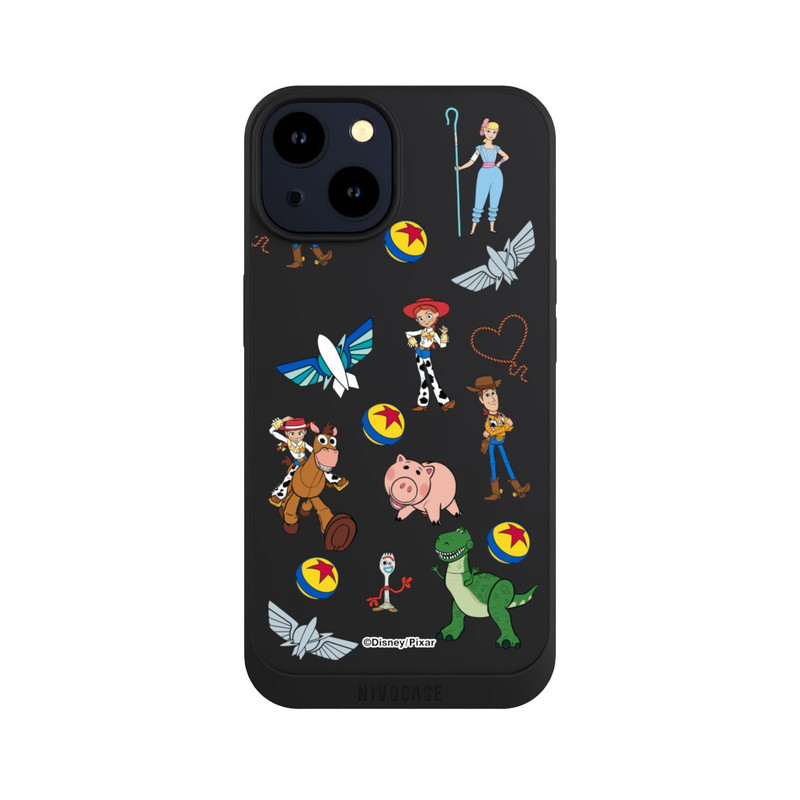 iPhone 14 NIVOpure Toy Story 5 Hero Toys Pattern Transparent