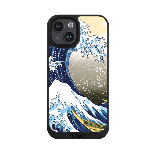 Apple iPhone 15 NIVOpure Great Wave of Kanagawa / Die große Welle vor Kanagawa