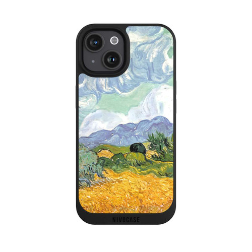 Apple iPhone 15 NIVOpure Champ de Blé Avec Cyprès