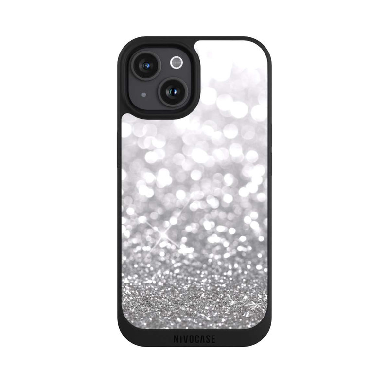 iPhone 15 NIVOpure Silberregen Look