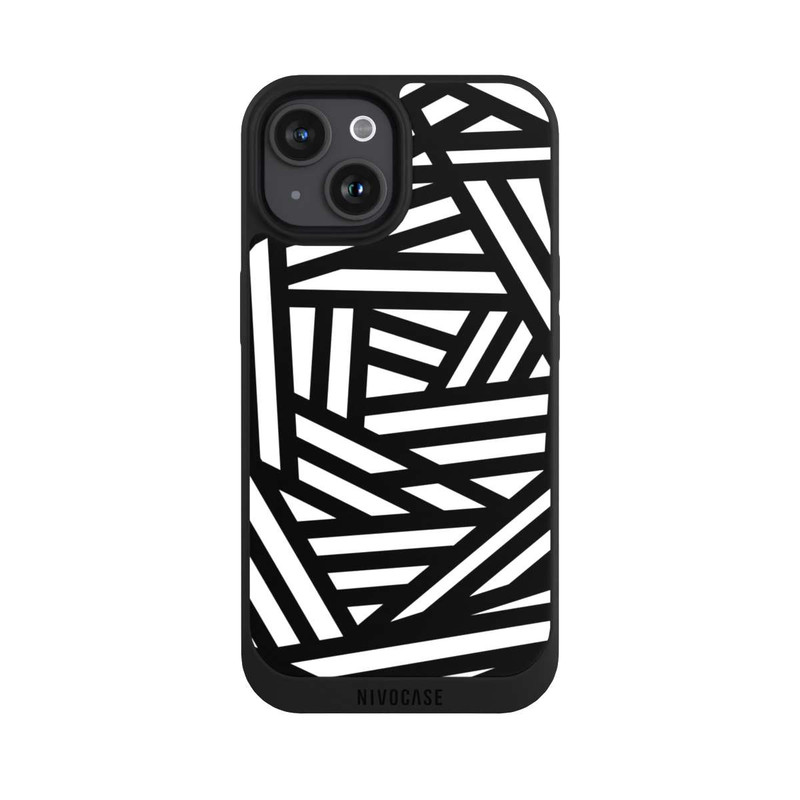 iPhone 15 NIVOpure Simply Black and White1