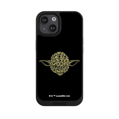 Apple iPhone 15 NIVOpure Yoda Typo Grafisch