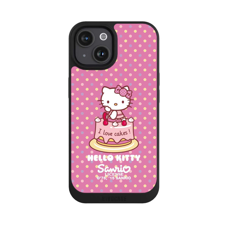 iPhone 15 NIVOpure Hello Kitty - I Love Cakes