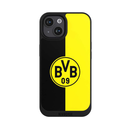 Apple iPhone 15 NIVOpure BVB Schwarz / Gelb