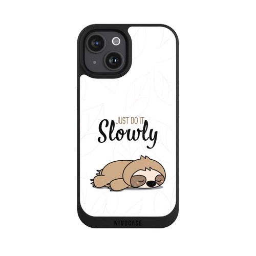 Apple iPhone 15 NIVOpure Just Do It Slowly Sloth