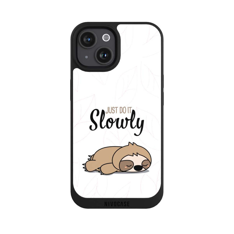 iPhone 15 NIVOpure Just Do It Slowly Paresseux