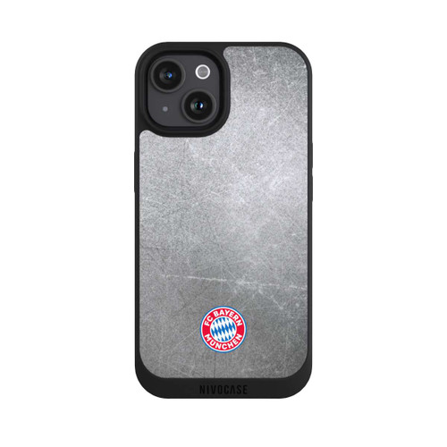 Apple iPhone 15 NIVOpure Classic FCB Logo - colorful on metal look