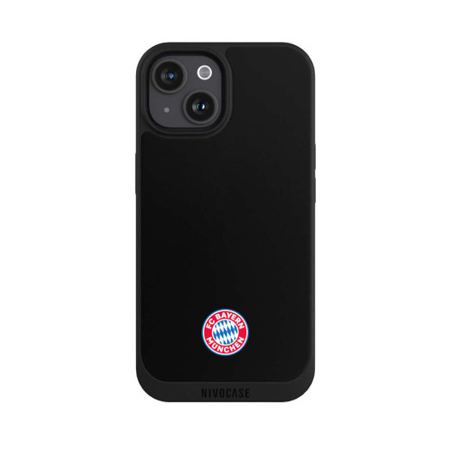 Apple iPhone 15 NIVOpure Classic FCB Logo - colorful on black
