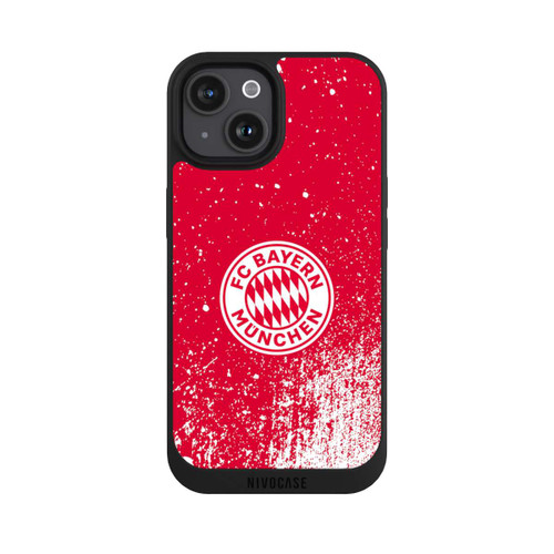 Apple iPhone 15 NIVOpure Splatter Rot - FCB
