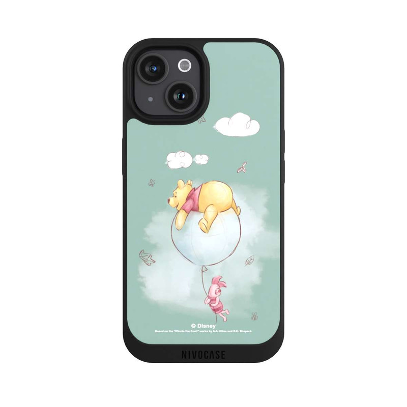 iPhone 15 NIVOpure Unerschrocken durch einen Ballon