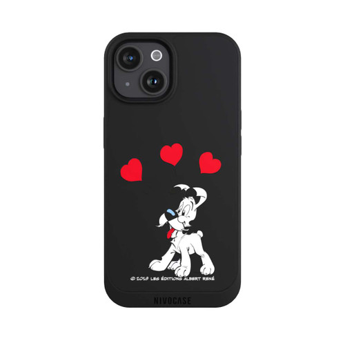 Apple iPhone 15 NIVOpure Liebe Idefix Transparent