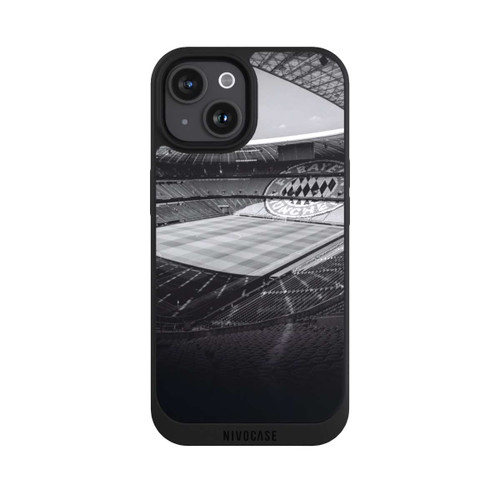 Apple iPhone 15 NIVOpure Stadion FC Bayern - Black White