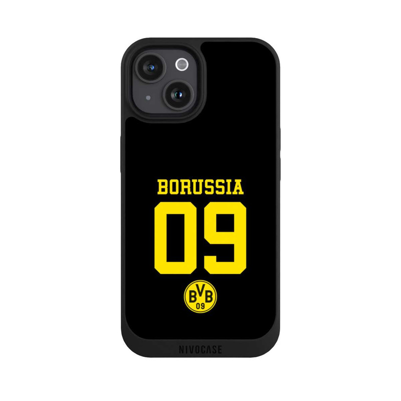 iPhone 15 NIVOpure Borussia 09 Schwarz - BVB