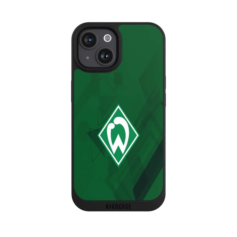 iPhone 15 NIVOpure Grüne Grafikelemente - Werder Bremen