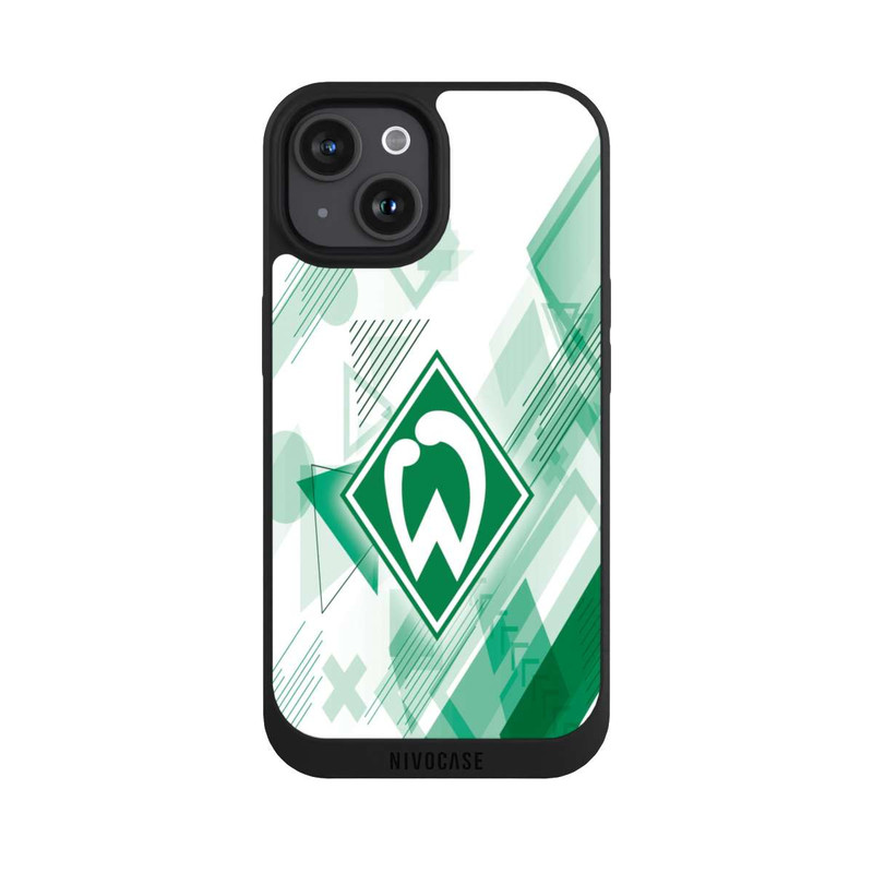 iPhone 15 NIVOpure Weiße Grafikelemente - Werder Bremen