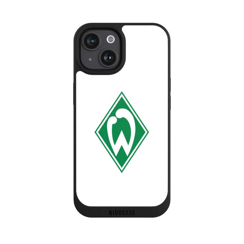 Apple iPhone 15 NIVOpure Logo auf Weiß - Werder Bremen