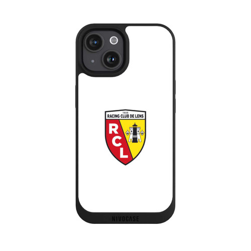 Apple iPhone 15 NIVOpure RC Lens -Logo - Weiß