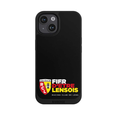 Apple iPhone 15 NIVOpure RC Lens Logo Schwarz Unten
