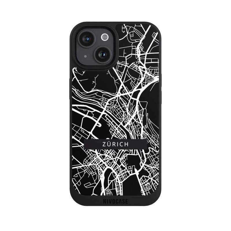 iPhone 15 NIVOpure Zürich Stadtkarte