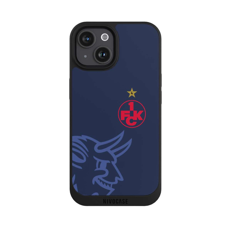 iPhone 15 NIVOpure Auswärts Trikot - 1.FCK blau