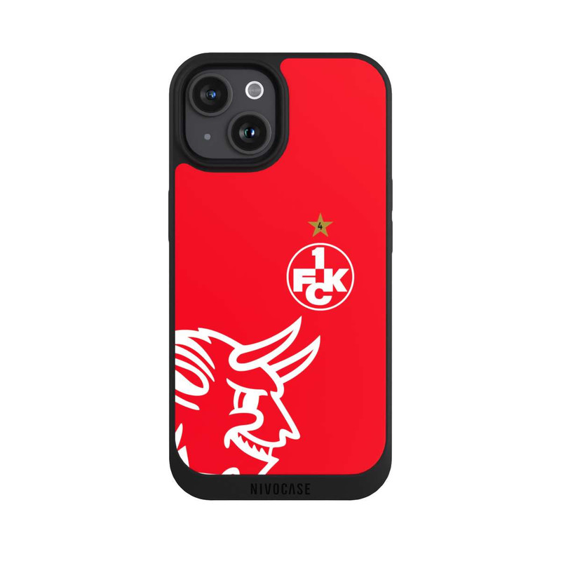 iPhone 15 NIVOpure Heimtrikot - 1.FCK rot