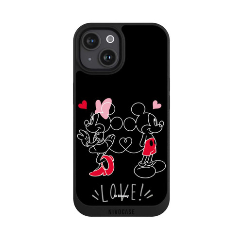 Apple iPhone 15 NIVOpure Mouse in Love black