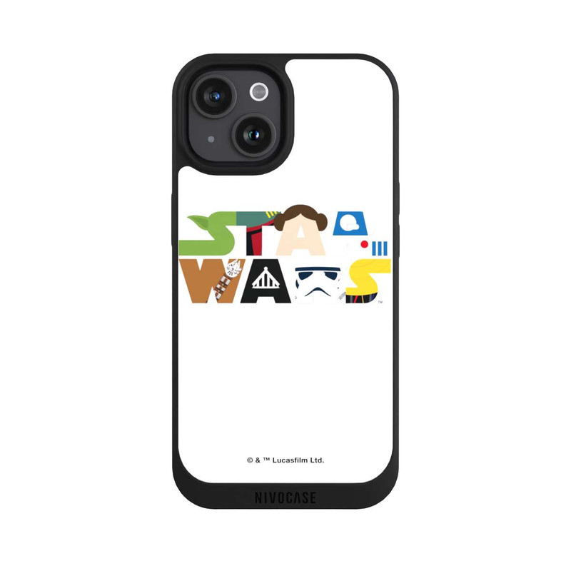 iPhone 15 NIVOpure Logo de la bande dessinée Star Wars