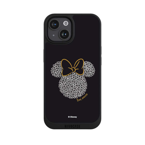 Apple iPhone 15 NIVOpure Minnie Black and White