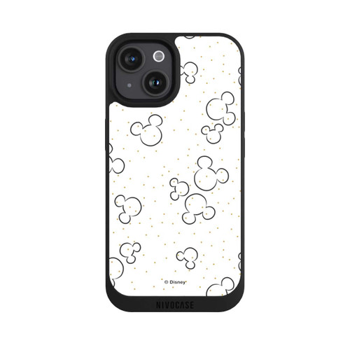 Apple iPhone 15 NIVOpure Golden Micky Pattern