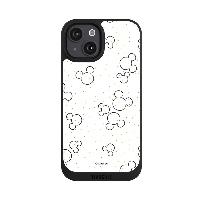 iPhone 15 NIVOpure Golden Micky Pattern