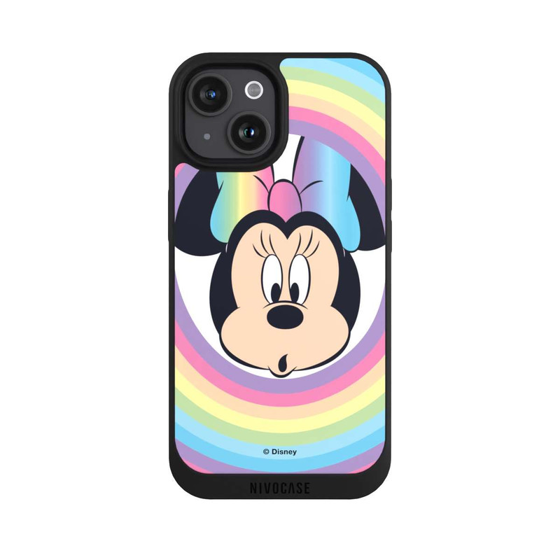 iPhone 15 NIVOpure Minnie Rainbow Circle