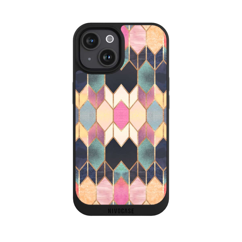 iPhone 15 NIVOpure Vitrail coloré