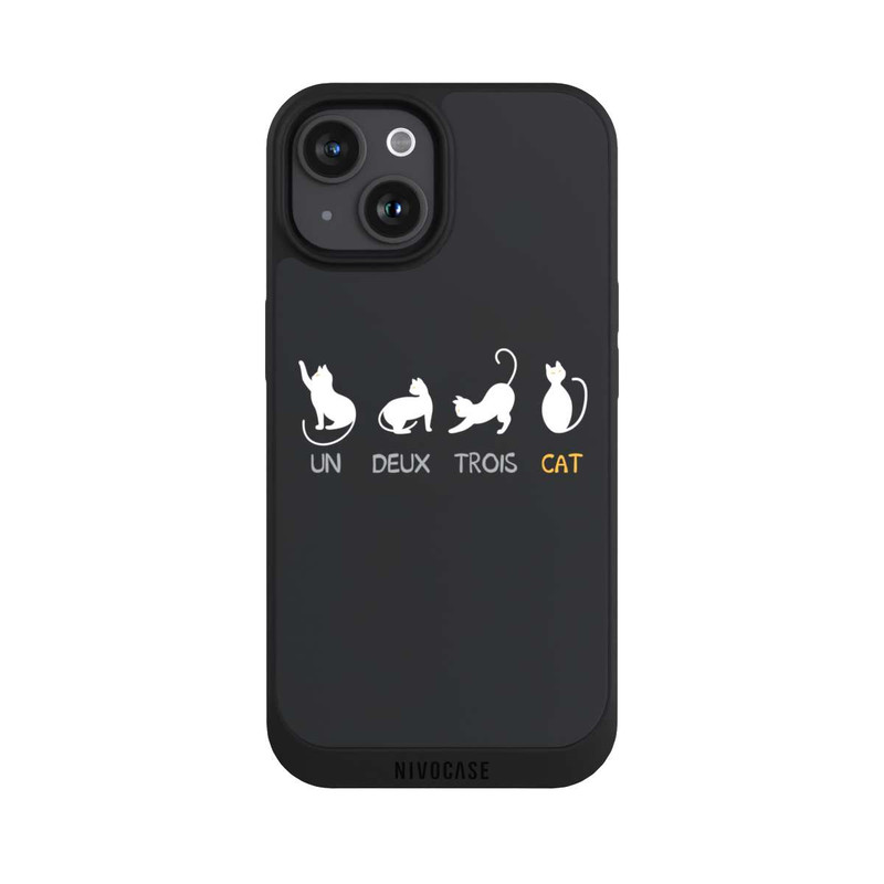 iPhone 15 NIVOpure Un Deux Trois Cat