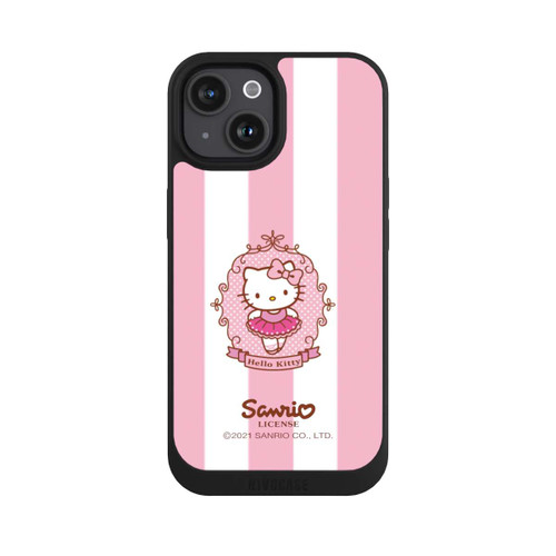 Apple iPhone 15 NIVOpure Hello Kitty Ballerina-Streifen