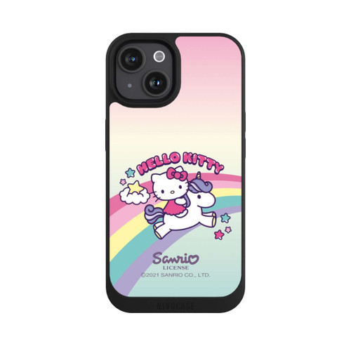 Apple iPhone 15 NIVOpure Hello Kitty Regenbogen 