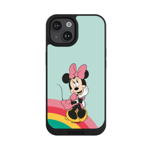 Apple iPhone 15 NIVOpure Minnie Regenbogen Portrait