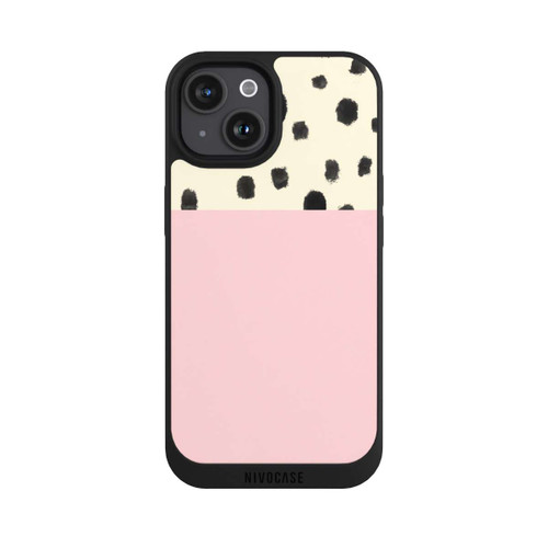 Apple iPhone 15 NIVOpure Points et rose