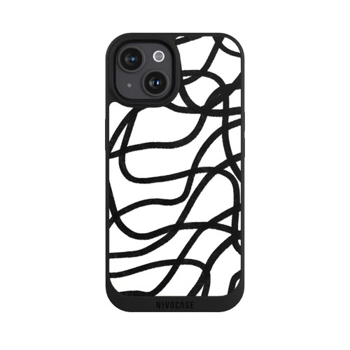 Apple iPhone 15 NIVOpure Lignes noires