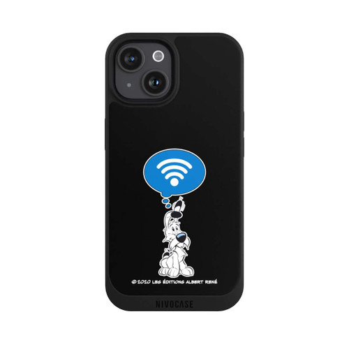 Apple iPhone 15 NIVOpure Idefix W-LAN - Schwarz Hintergrund