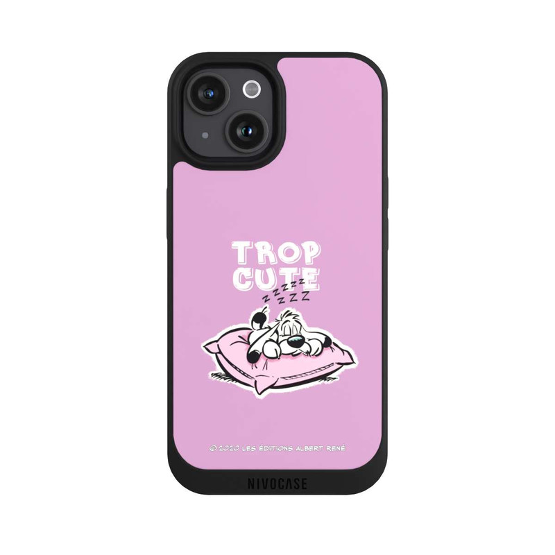 iPhone 15 NIVOpure Trop Cute Rose - Idéfix
